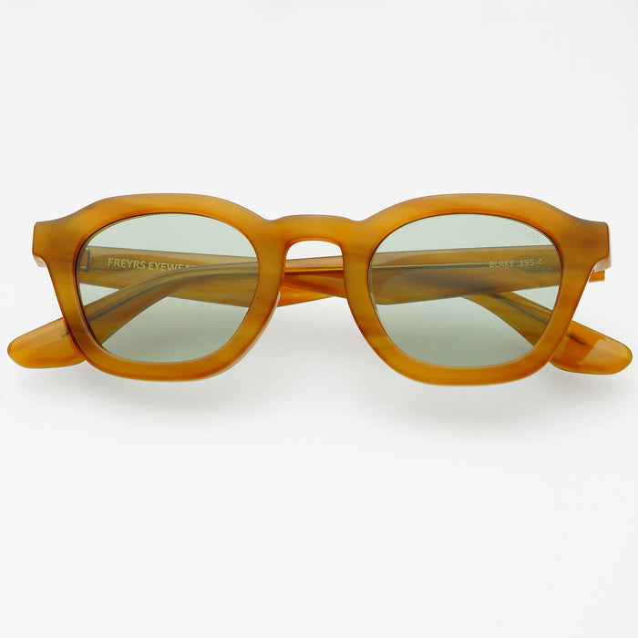 Blake Acetate Unisex Round Sunglasses