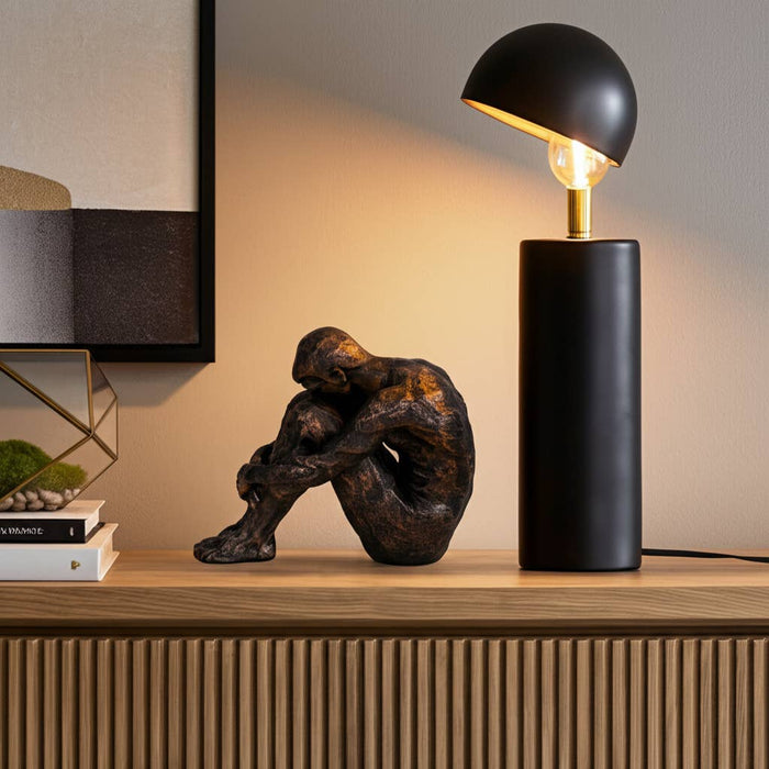 Sitting Man Sculpture
