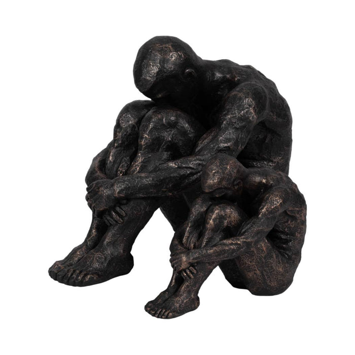 Sitting Man Sculpture