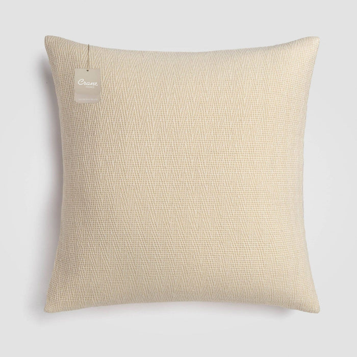 Ivory Chevron Pillow