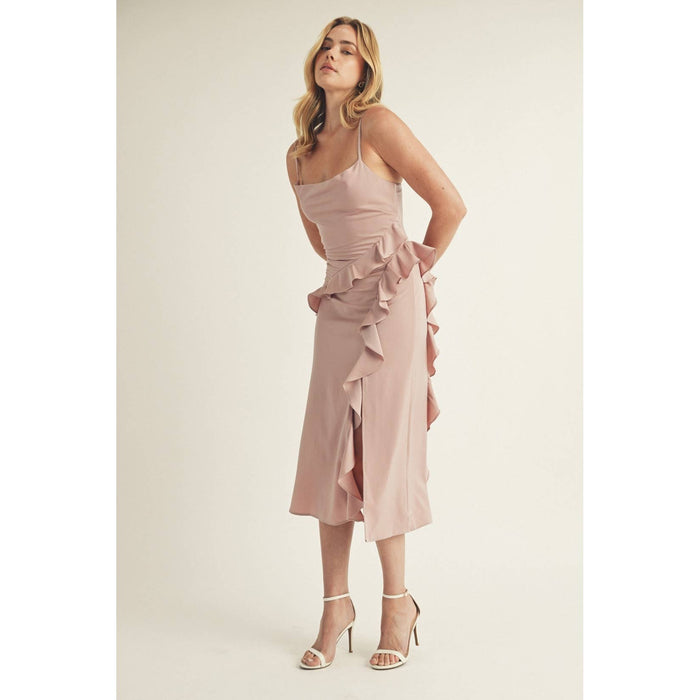 La Nuit Mauve Dress