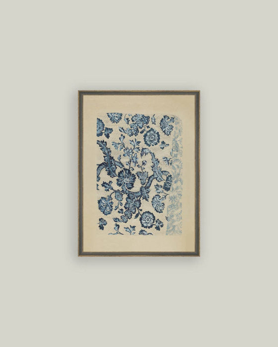Blue Textile Pattern