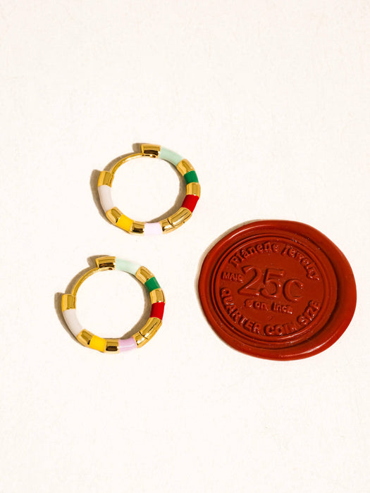 Rayée Hoops