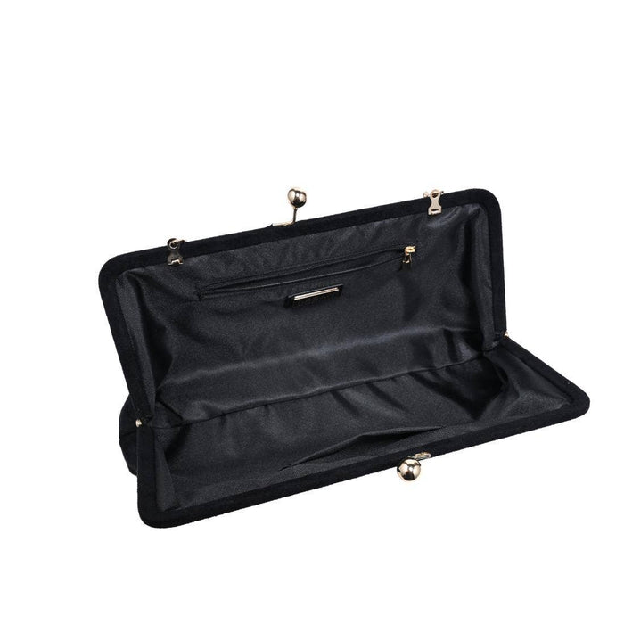 Kristin - Faux Suede Clutch
