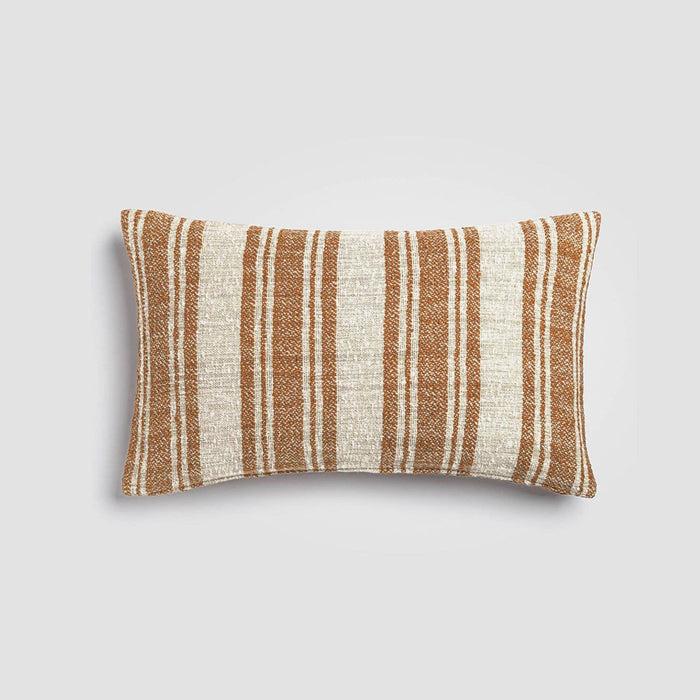 Rust Stripe Pillow