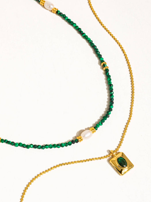 Emil Peacock Necklace