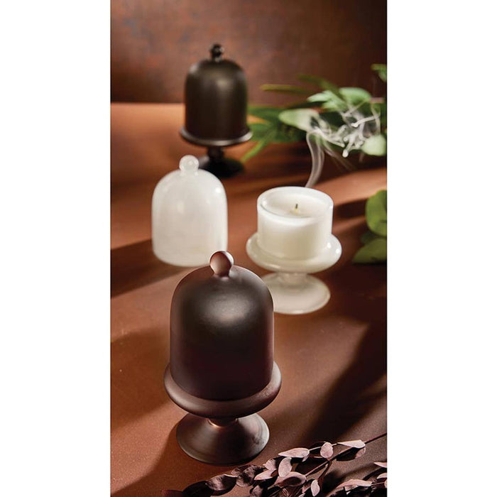 Brown Cloche Candle