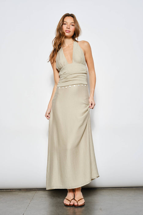 Arielle Shell Maxi Dress