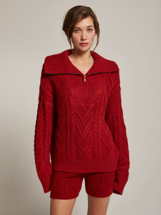 Fiona High Neck Sweater