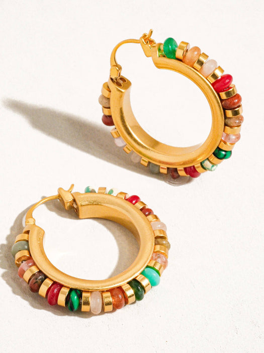 Lotus Capri Earrings