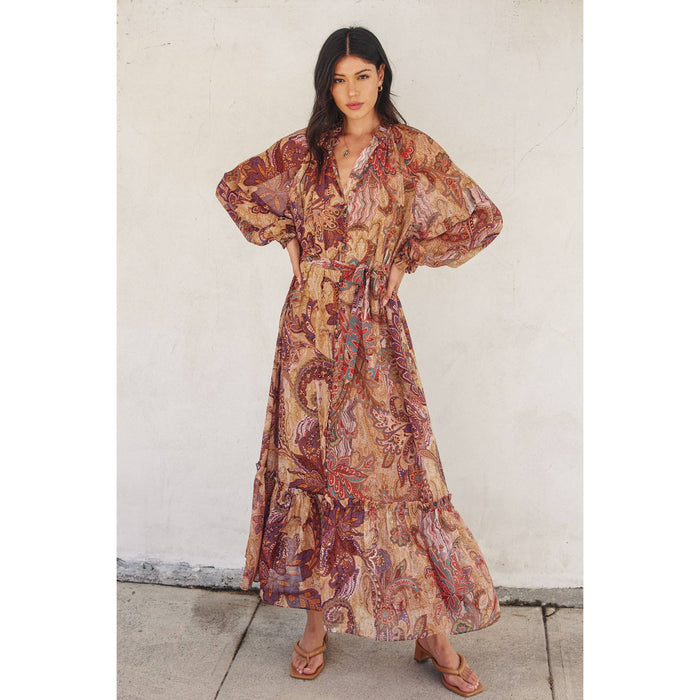 Brise d’Automne Maxi Dress