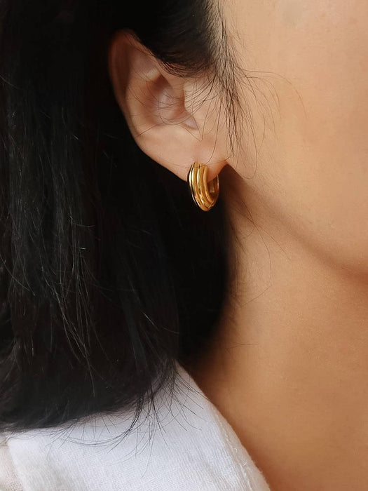 Liliana Chunky Hoop Earrings