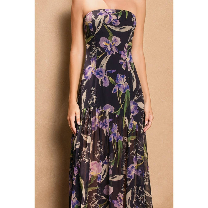 Midnight Iris Dress