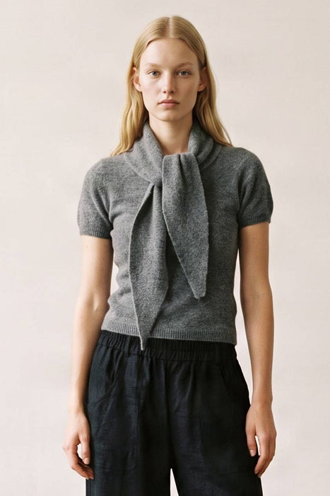 Beverly Knit Top with Tie Detail