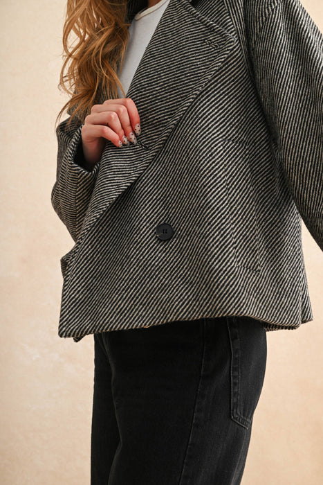 Chevrons Cape Jacket
