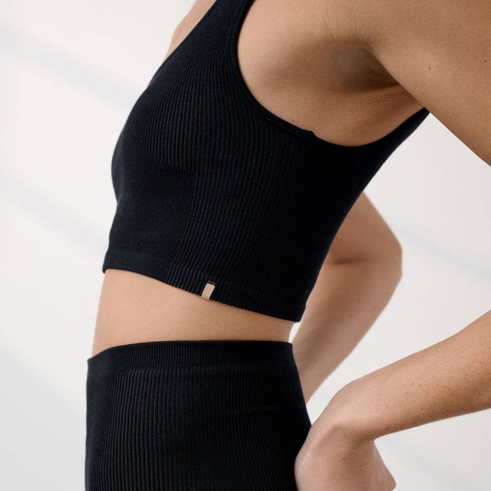 Seamless Modal Flow Cropped Tank