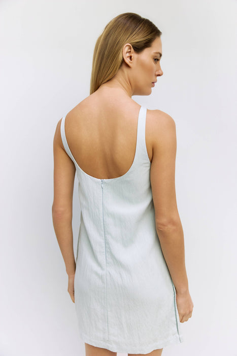 Open Back Mini Dress