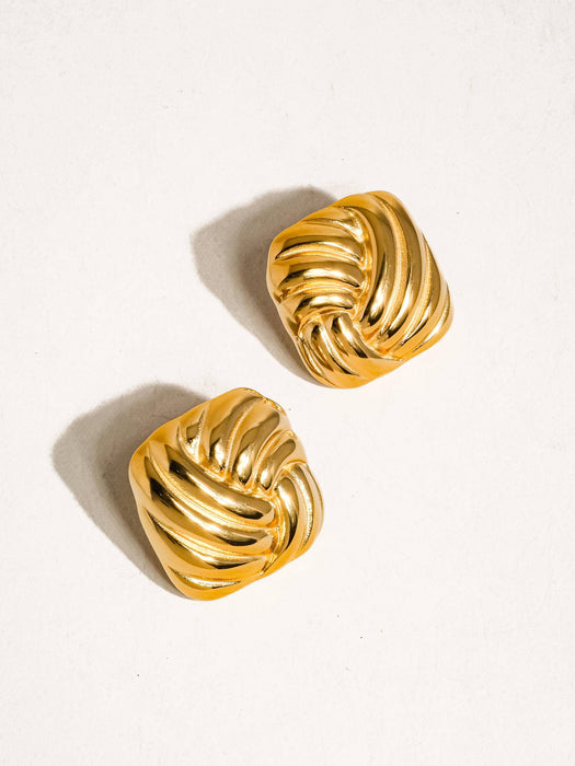 Diana Square Studs