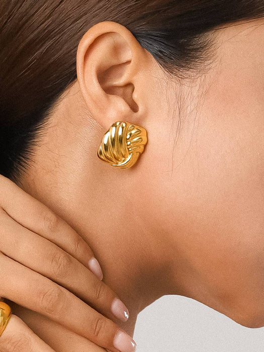 Diana Square Studs