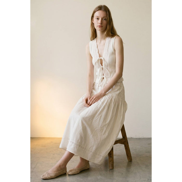 Eyelet Two-Piece Set