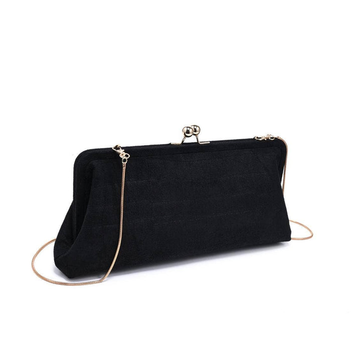 Kristin - Faux Suede Clutch