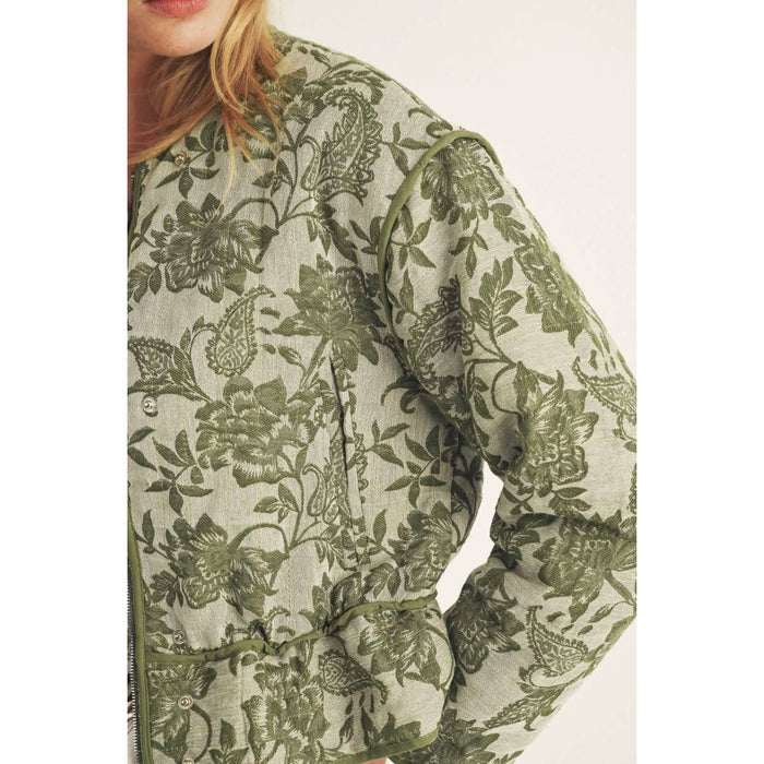 Amour Nordique Jacket: Olive