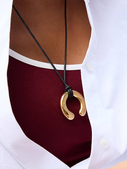 Autre Horseshoe Necklace