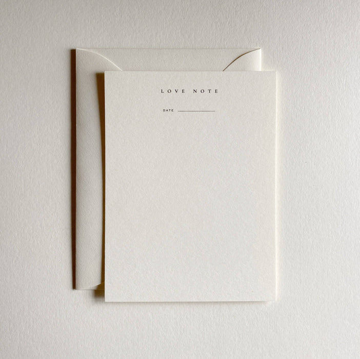Love Note Notecard Set No. 06