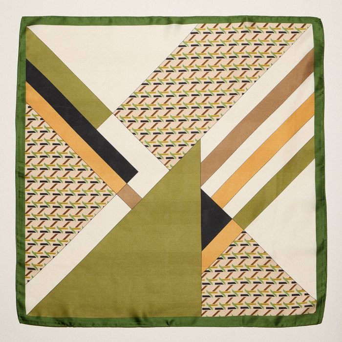 Abstract Geometric Scarf