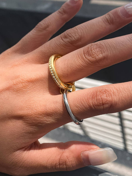 Gravité Empiler Mixte Ring