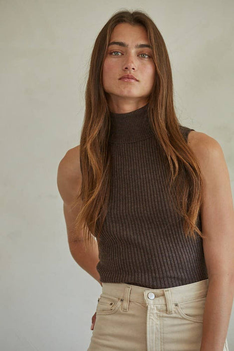 Sans Manches Turtleneck