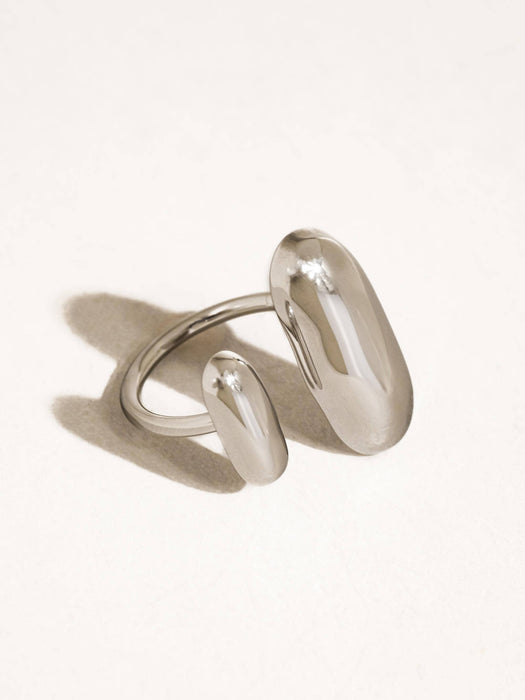 Silver Polla Ring
