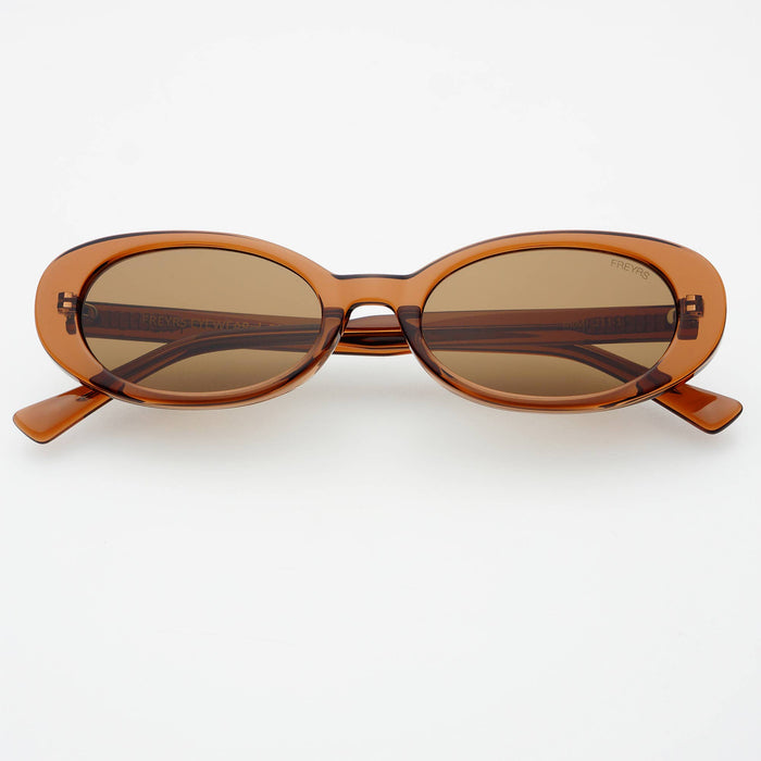 Mimi Acetate Oval Sunglasses