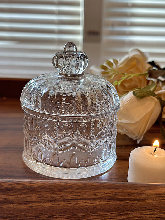 Couronne Glass Jar