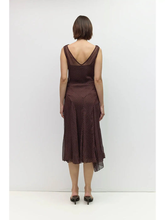 Penelope Polka Dot Midi Dress