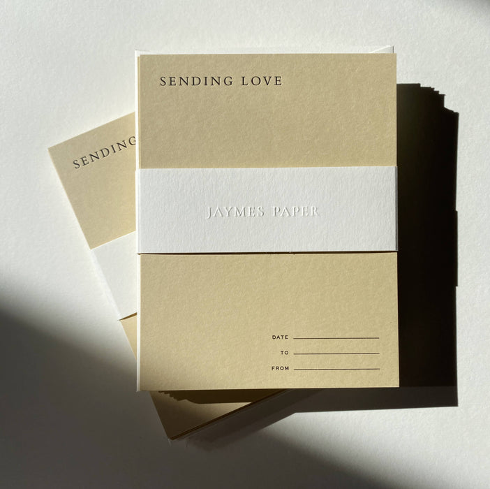 Sending Love Notecard Set No. 12