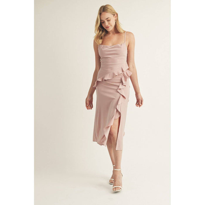La Nuit Mauve Dress