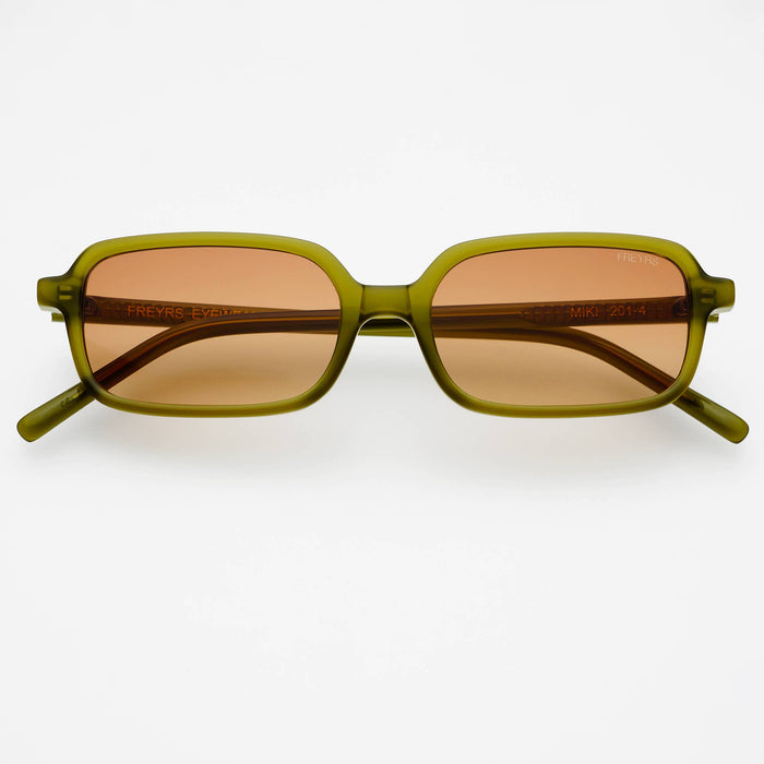 Miki Acetate Rectangular Unisex Sunglasses