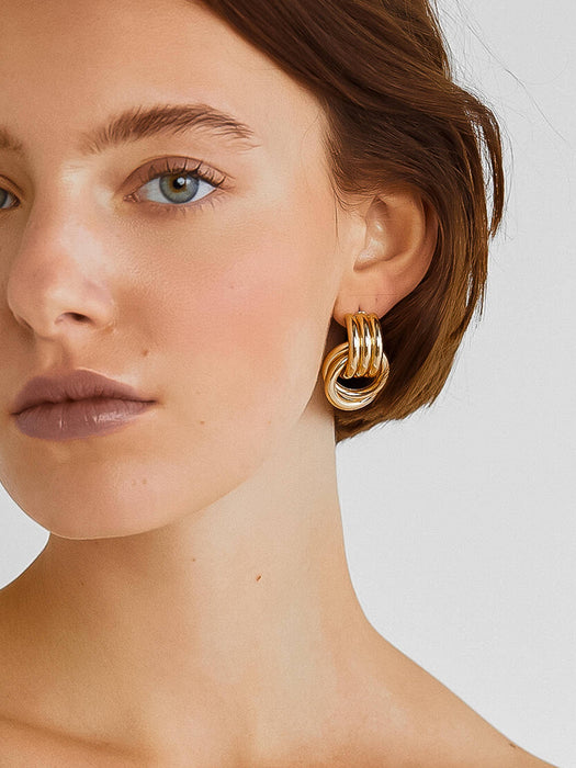 Lei Hoop Earring