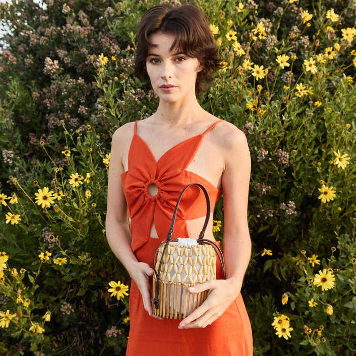 Naomi Bamboo Purse