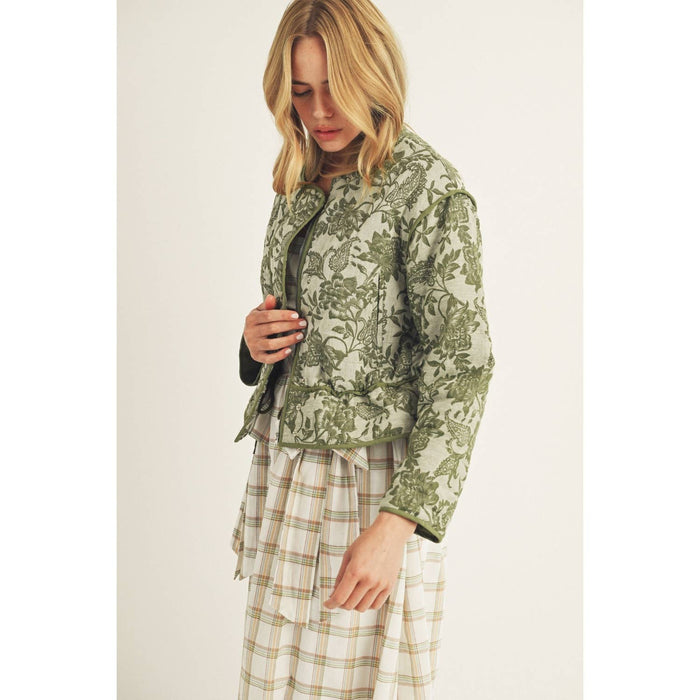 Amour Nordique Jacket: Olive