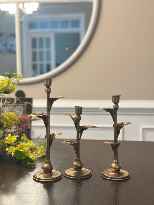 Feuille Candle Holders