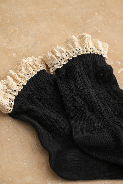 Short Crochet Socks