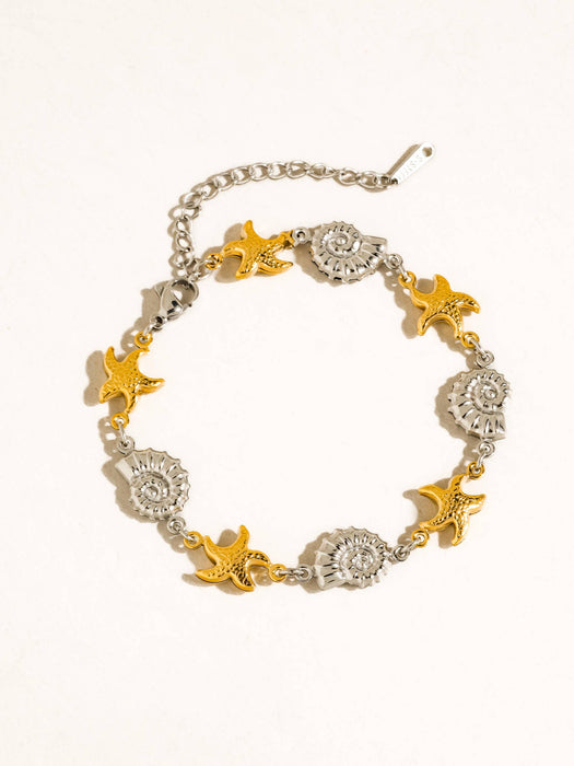 Starfish Shell Bracelet