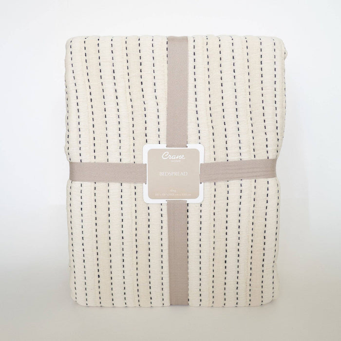 Martha Stitched Euro Sham Set