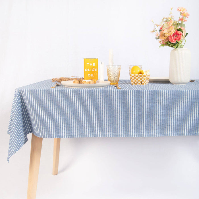 Pinstripe Tablecloth