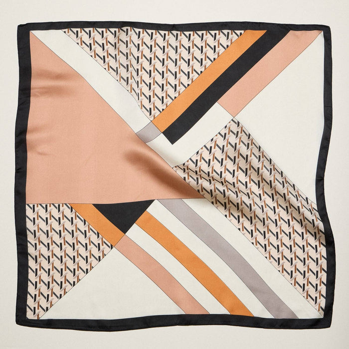 Abstract Geometric Scarf