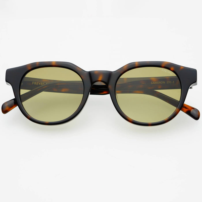 Cameron Acetate Round Sunglasses