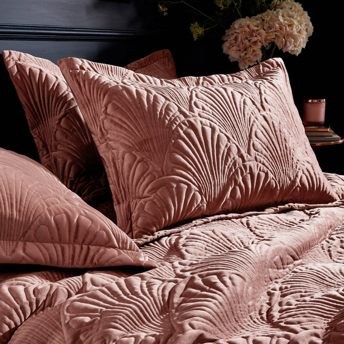 Palmeria Velvet Duvet Cover King