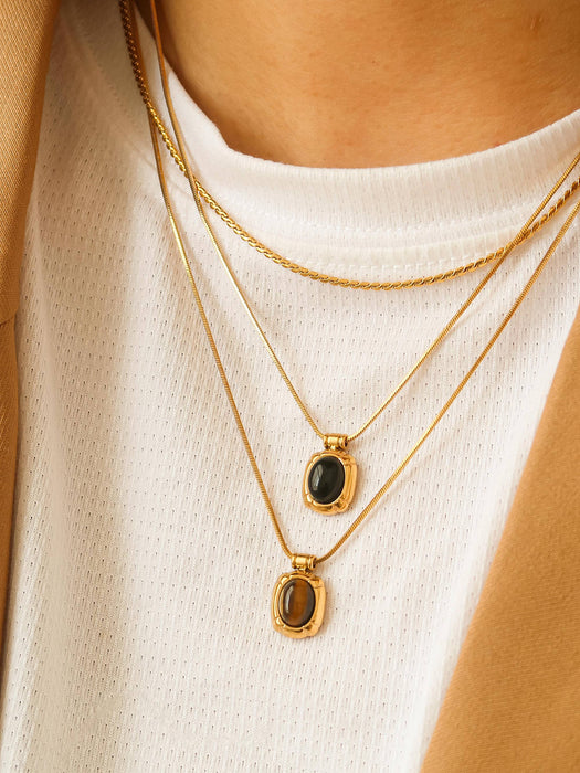 Natural Stone Necklace
